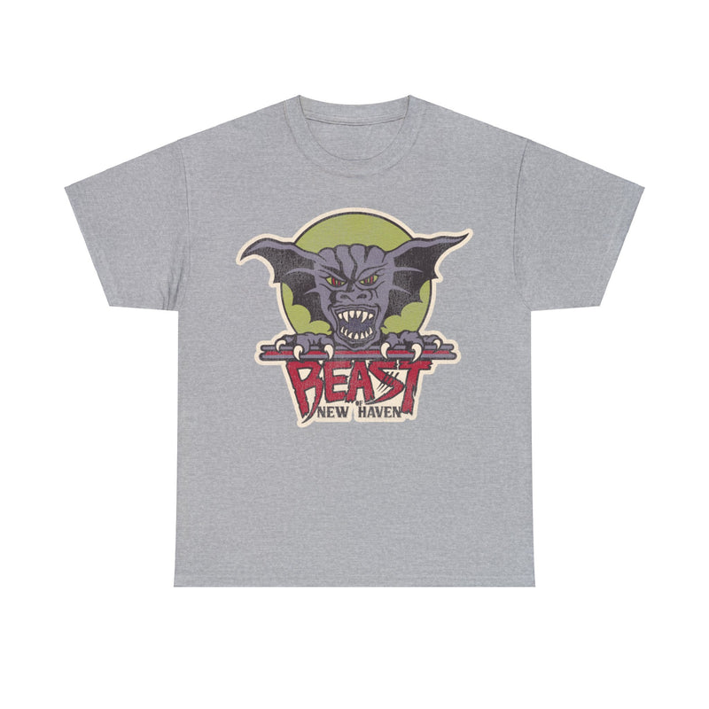 Load image into Gallery viewer, Beast of New Haven Hockey Team Nostalgic Logo T-shirt
