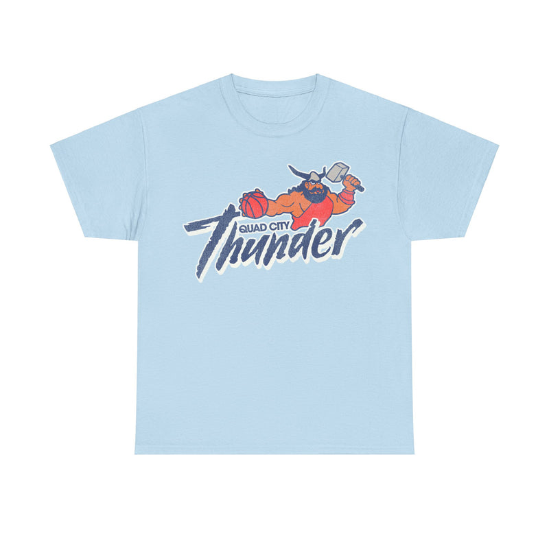 Load image into Gallery viewer, Quad City Thunder Basketball Team Nostalgic Retro T-shirt
