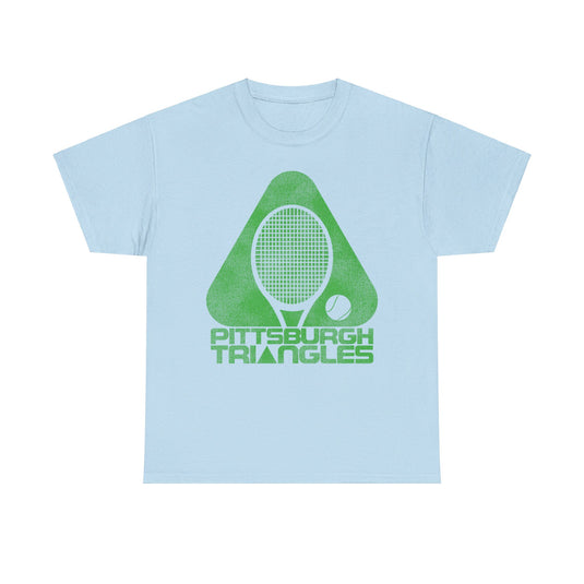 Pittsburgh Triangles Tennis Team Retro Nostalgic T-shirt