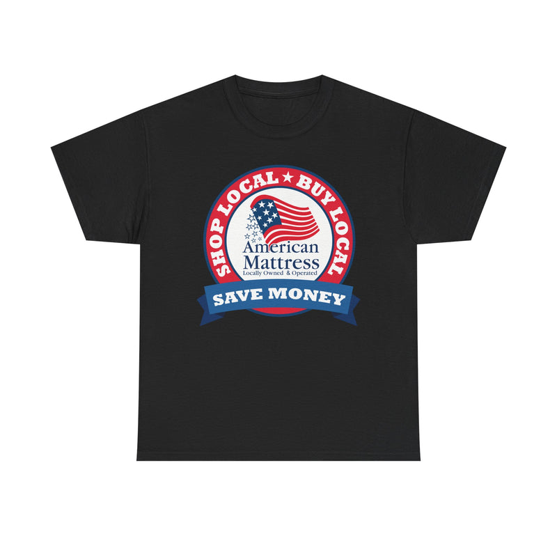 Load image into Gallery viewer, American Mattress Shop Local T-Shirt - Retail Industry Logo Tee
