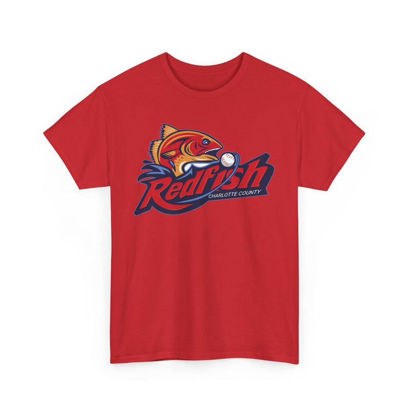 Load image into Gallery viewer, Charlotte County Redfish Florida South Coast League Baseball 2007 T-shirt
