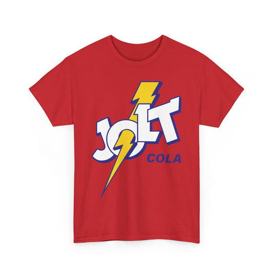 Jolt Cola Soft Drink Soda Logo T-shirt