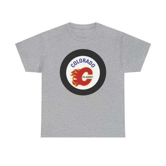 Colorado Flames Central Hockey League '82-'84 T-shirt