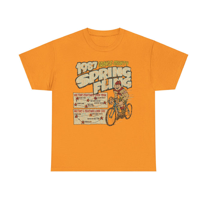 Orange County Spring Fling 1987 Nostalgic T-shirt