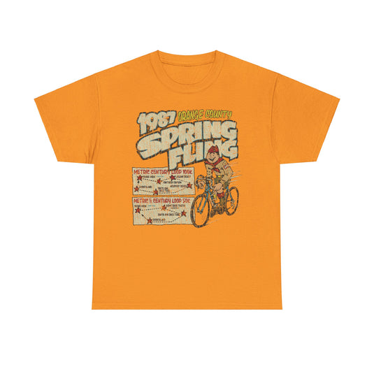 Orange County Spring Fling 1987 Nostalgic T-shirt