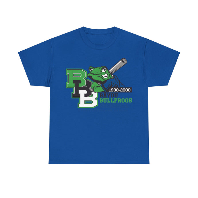 Bayou Bullfrogs Est 1998 Louisiana Baseball Team T-shirt