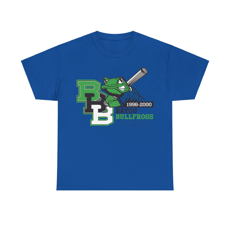 Load image into Gallery viewer, Bayou Bullfrogs Est 1998 Louisiana Baseball Team T-shirt
