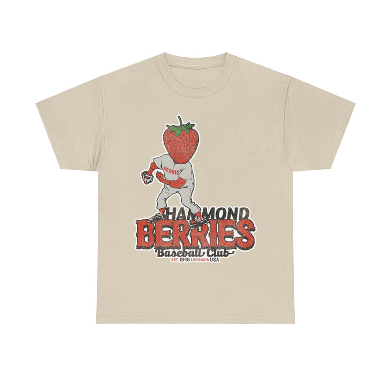 Load image into Gallery viewer, Hammond Berries Nostalgic Retro Baseball Team T-shirt
