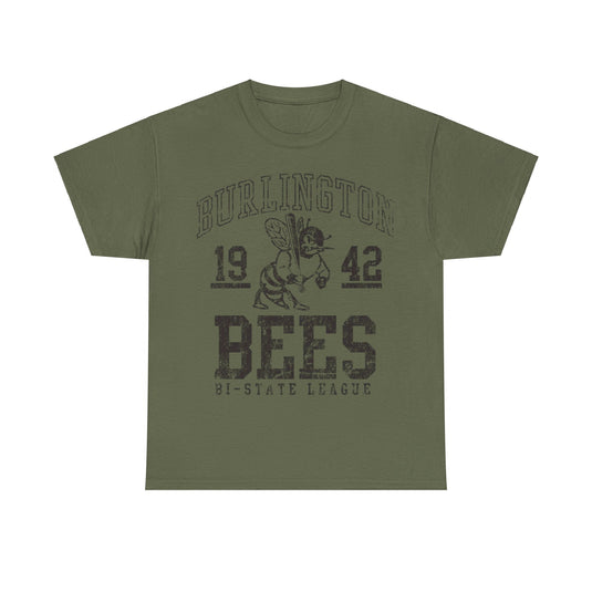 Burlington Bees Iowa Baseball Team T-shirt