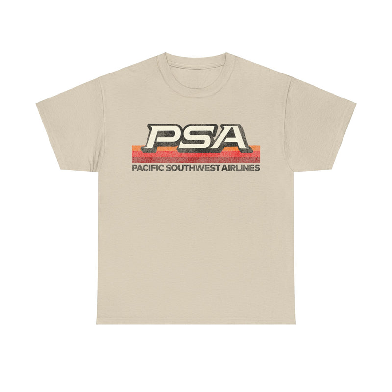 Load image into Gallery viewer, PSA Pacific Southwest Airlines Retro Nostalgic T-shirt
