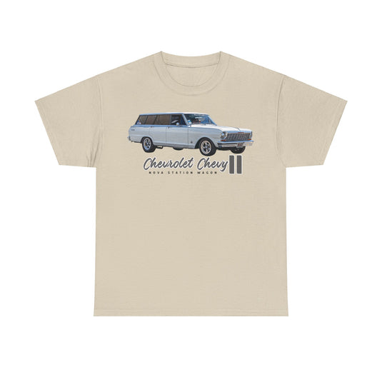 1965 Chevrolet Chevy II Nova Station Wagon Car T-shirt