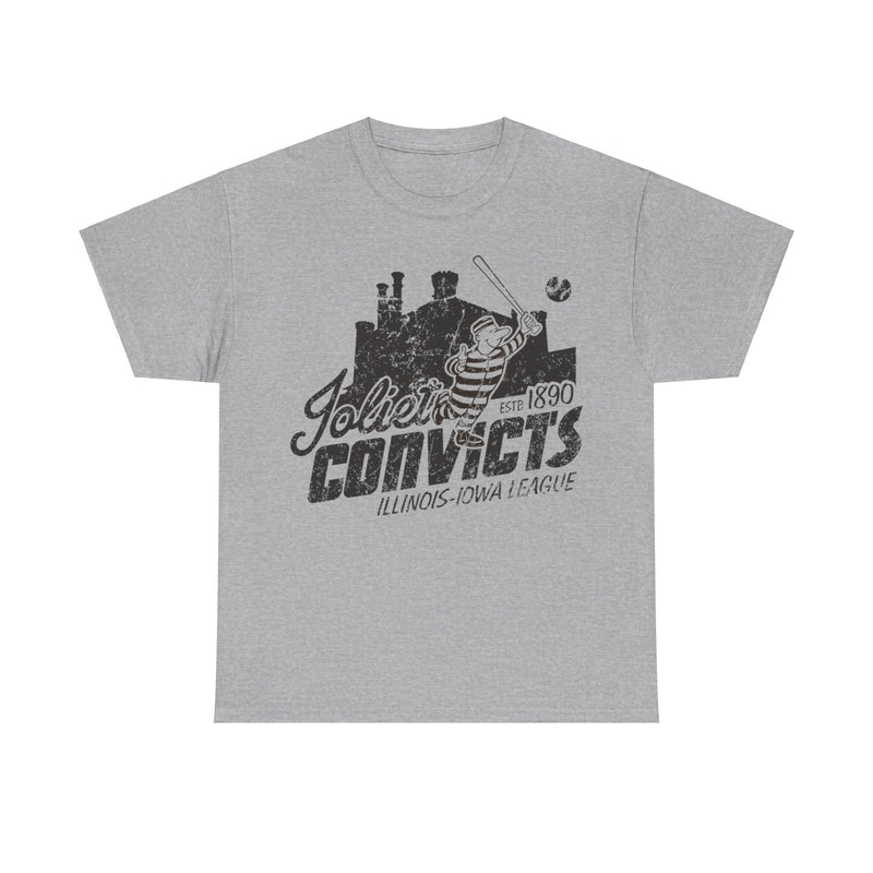 Load image into Gallery viewer, Joliet Convicts Est 1890 Illinois Baseball T-shirt
