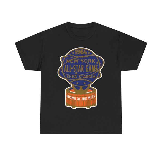 Shea Stadium 1964 New York Nostalgic Retro Baseball Team T-shirt