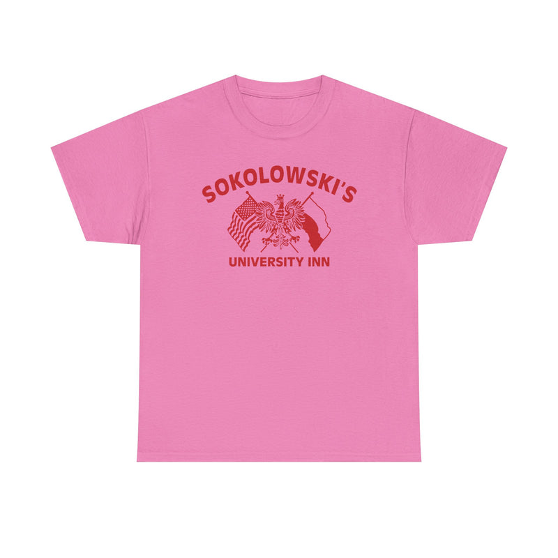 Load image into Gallery viewer, Sokolowski's University Inn T-Shirt - Restaurant Industry Defunct Tee
