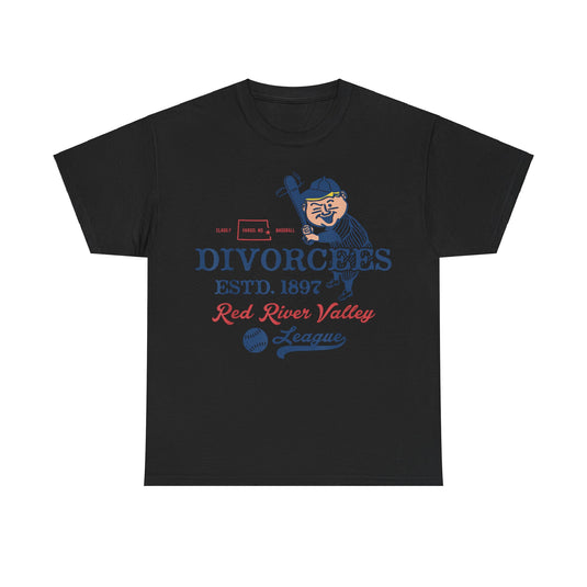 Fargo Divorcees North Dakota Nostalgic Retro Baseball Team T-shirt