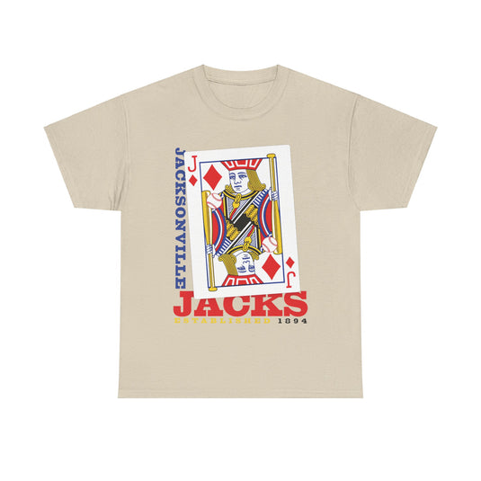 Jacksonville Jacks Est 1894 Texas Baseball T-shirt