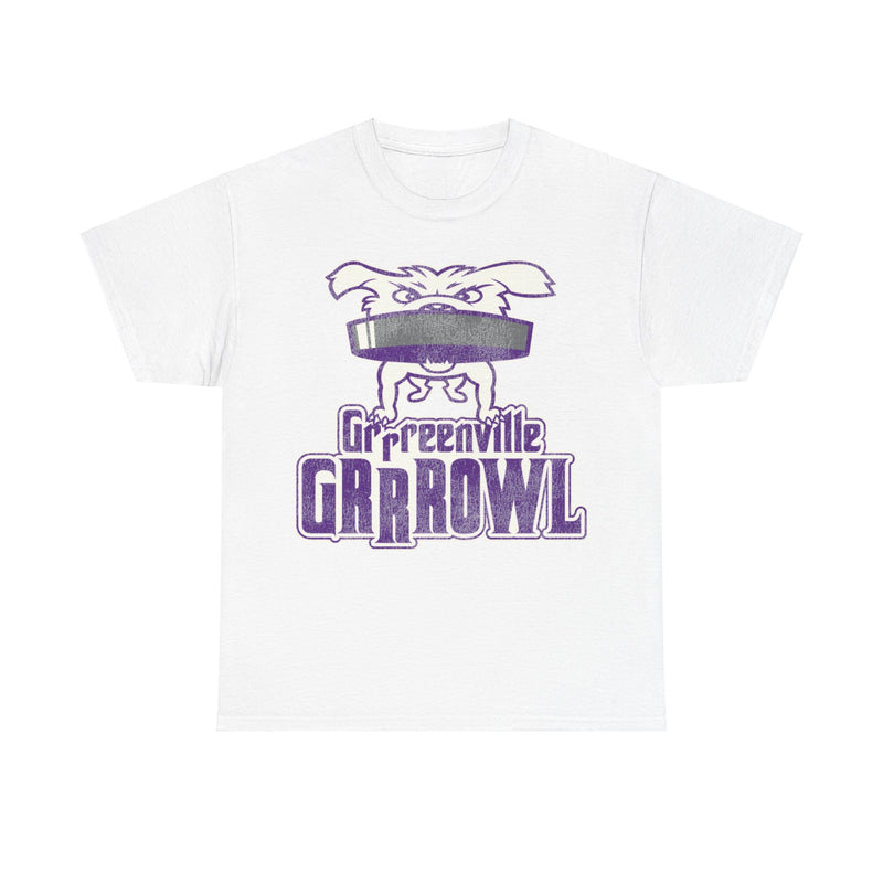 Load image into Gallery viewer, Greenville Grrrowl Hockey Team Nostalgic Logo T-shirt
