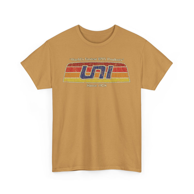 Load image into Gallery viewer, UNI BMX 1978 California Bicycle Seats Racing T-shirt
