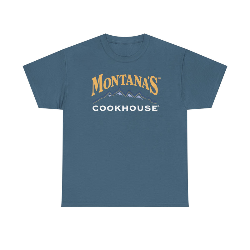 Load image into Gallery viewer, Montana's Cookhouse T-Shirt - Restaurant Industry Defunct Logo Tee
