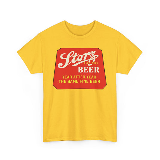 Storz Beer Year After Year Same Fine Beer Slow Aged Logo T-Shirt