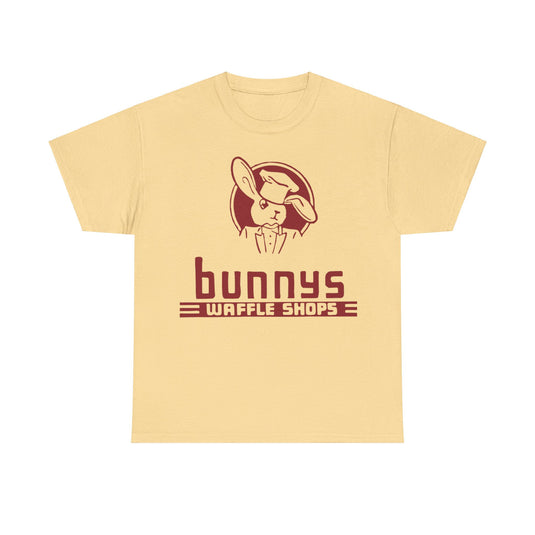 Bunnys Waffle Shops Restaurant T-shirt