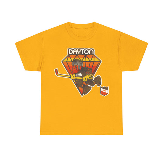 Dayton Gems Ohio IHL Hockey Team T-shirt