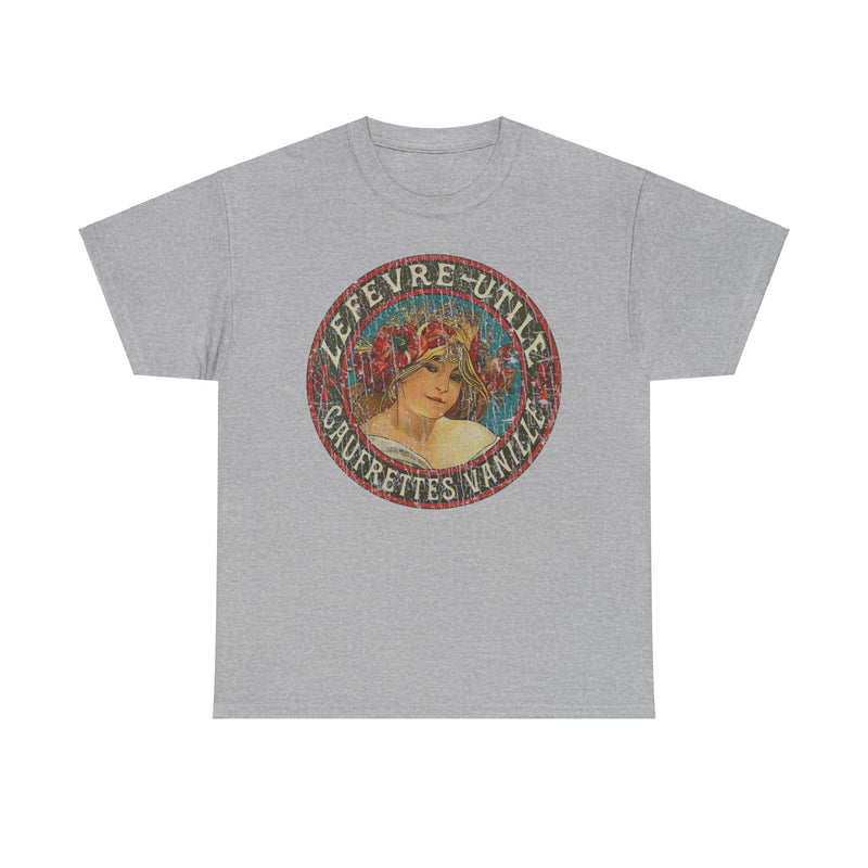 Load image into Gallery viewer, Lefevre-Utile Gaufrettes Gourmet French Vanilla Wafers T-shirt
