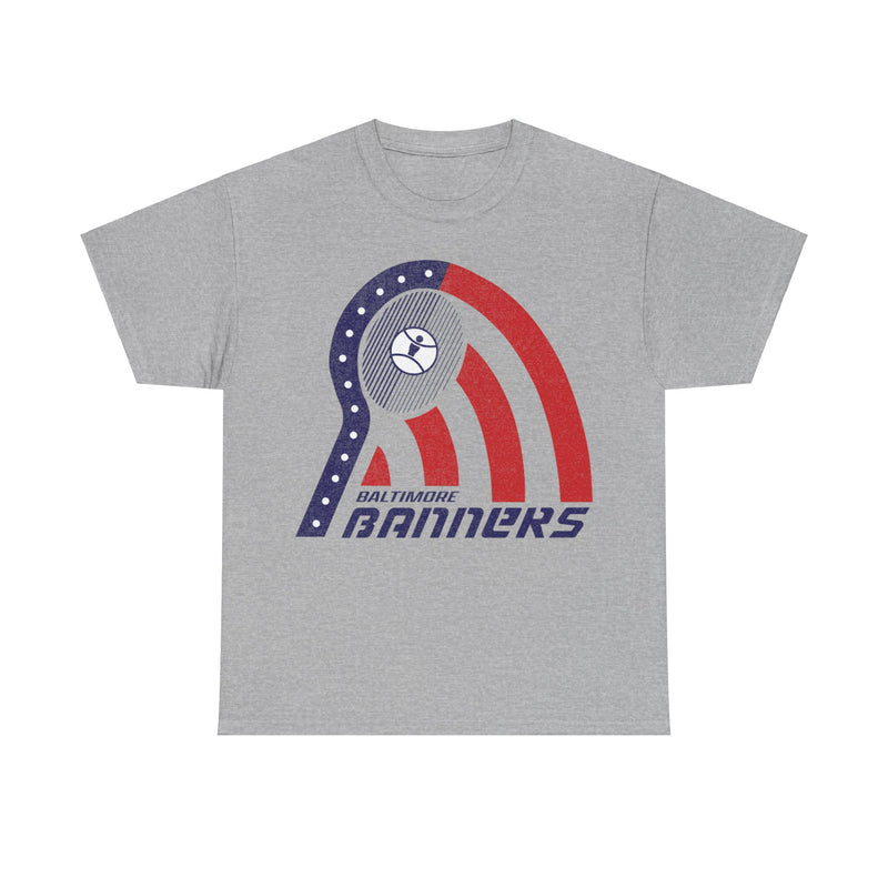 Load image into Gallery viewer, Balitmore Banners World Team Tennis Retro Nostalgic T-shirt
