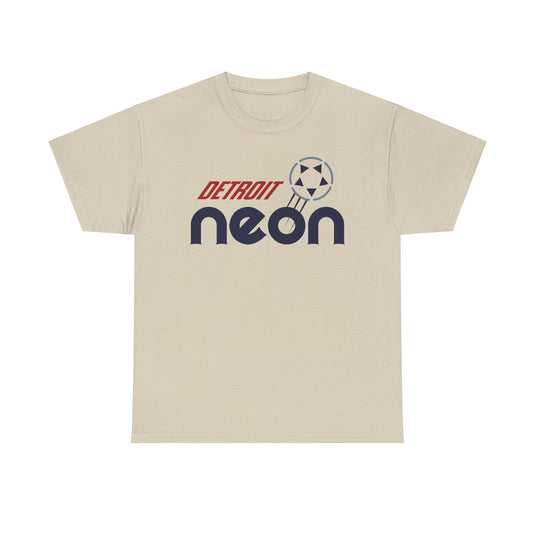 Detroit Neon Michigan Continental Indoor Soccer League 1994-1996 T-shirt