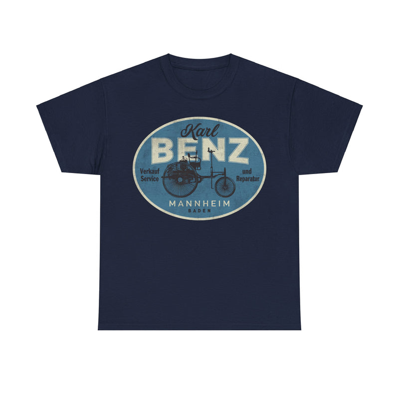 Load image into Gallery viewer, First Mercedes Benz Sign Logo Mannheim Baden Car T-shirt
