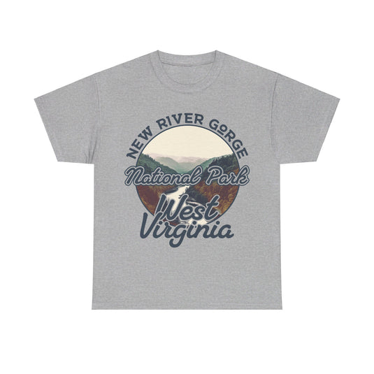 New River Gorge National Park West Virginia Poster Print T-shirt