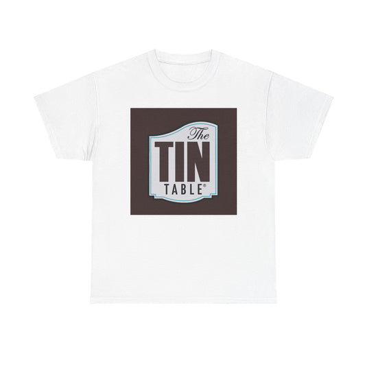 The Tin Table T-Shirt - Restaurant Industry Defunct Logo Tee