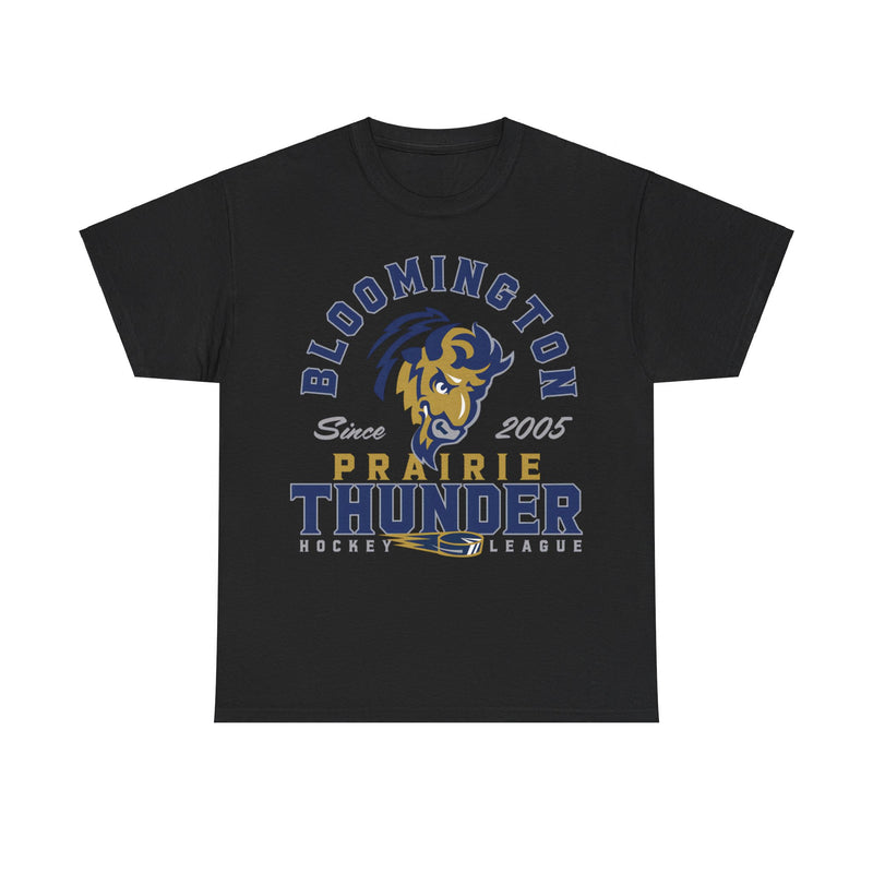 Load image into Gallery viewer, Bloomington Prairie Thunder Est 2005 Illinois Hockey Team T-shirt
