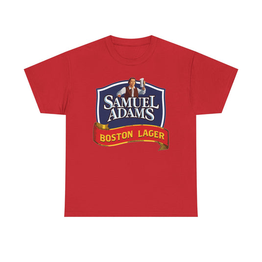 Samuel Adams Boston Lager Beer Logo Massachusetts T-Shirt