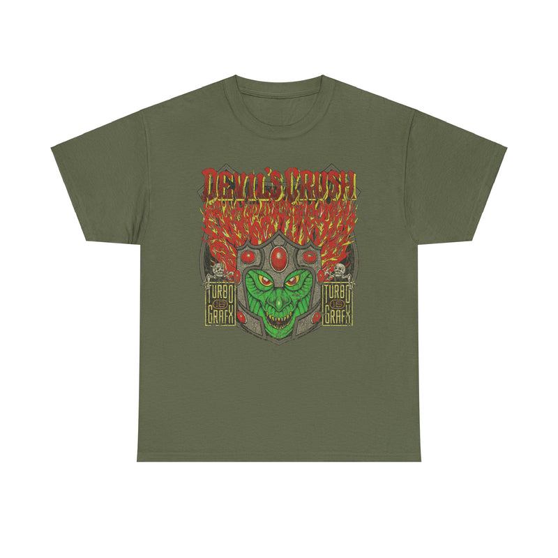 Load image into Gallery viewer, Devils Crush 1990 Turbografx Video Game Pinball T-shirt
