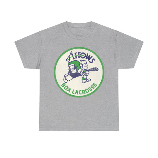 Maryland Arrows Box Lacrosse NLL Nostalgic Retro Logo T-shirt