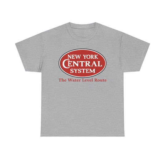 New York Central Water Level Route Railroad Logo Vintage T-Shirt