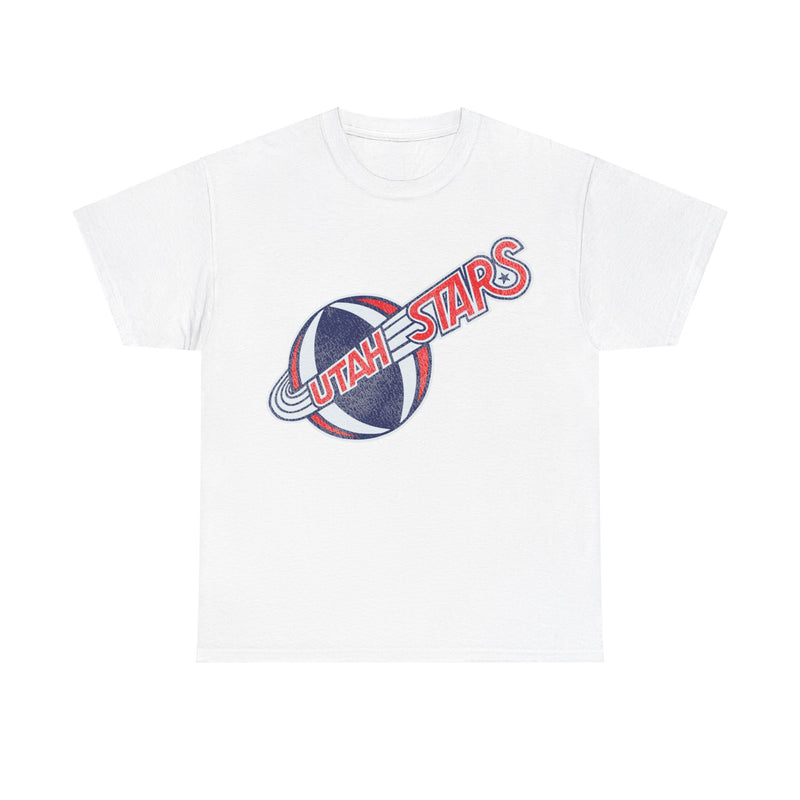 Load image into Gallery viewer, Utah Stars Basketball Retro Logo Team T-shirt
