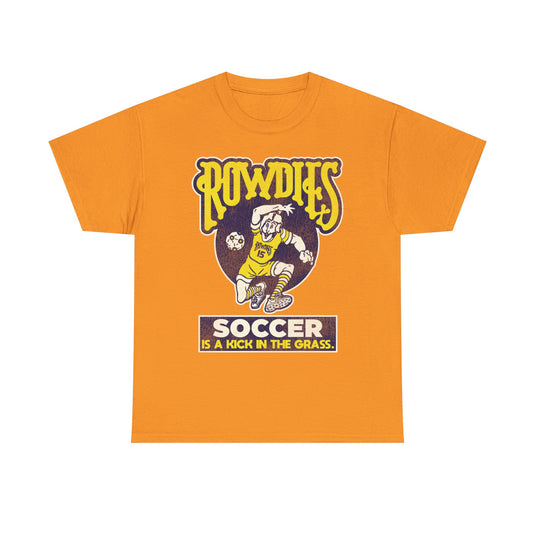 Tampa Bay Rowdies Soccer is a Kick in the Grass Retro Nostalgic T-shirt