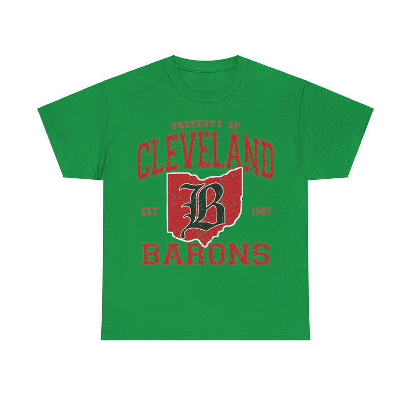 Load image into Gallery viewer, Cleveland Barons Est 1967 Ohio Hockey Team T-shirt
