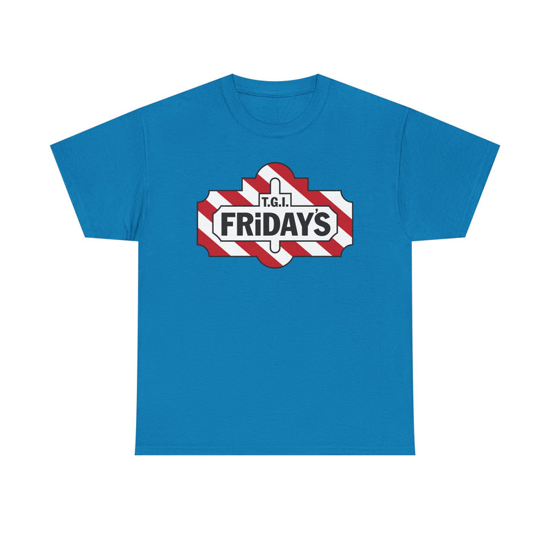 Load image into Gallery viewer, TGI Fridays T-Shirt Bankrupt Restaurant Chain Vintage Logo Tee

