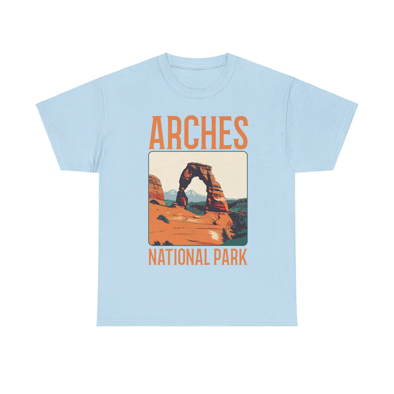 Load image into Gallery viewer, Arches National Park Utah Poster Print T-shirt
