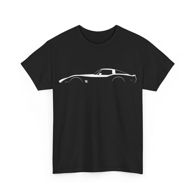 Chevrolet Corvette Collector Edition C3 Silhouette Car T-shirt