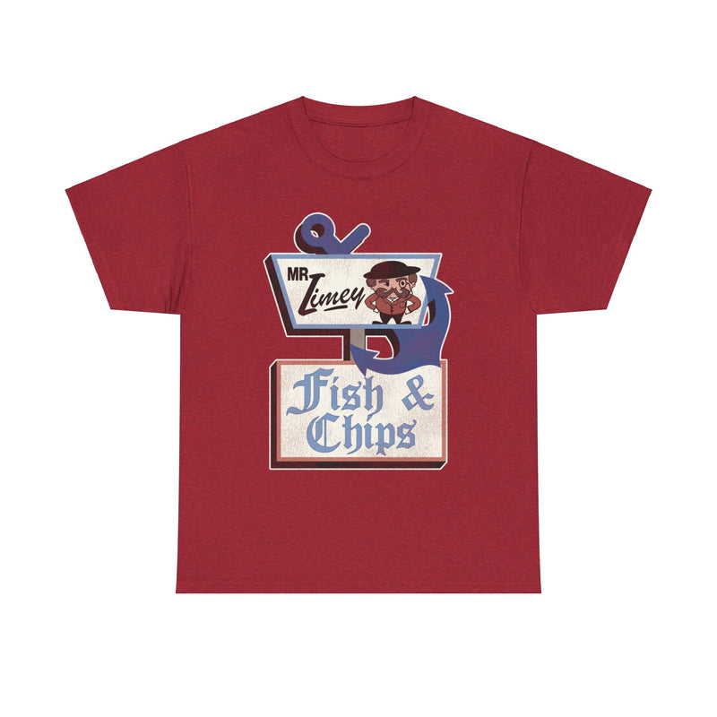 Load image into Gallery viewer, Mr Limey Fish &amp; Chips Restaurant Tulsa Oklahoma T-shirt
