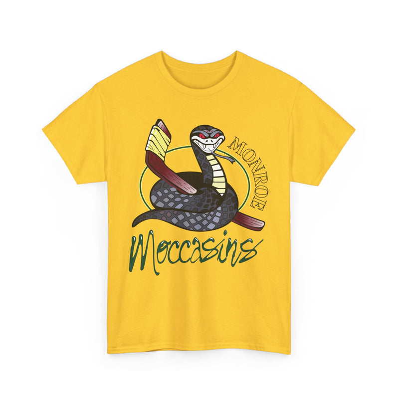 Load image into Gallery viewer, Monroe Moccasins Louisiana Hockey 1997-2001 T-shirt
