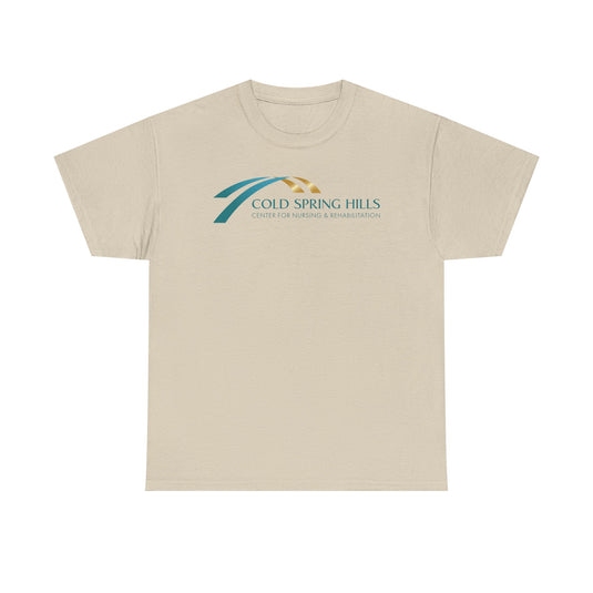 Cold Spring Hills T-Shirt Nursing Rehabilitation Bankrupt Company Logo Tee