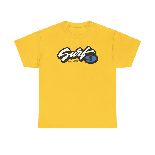 Surf 9 T-Shirt Defunct Surf Company Bankrupt Logo Tee