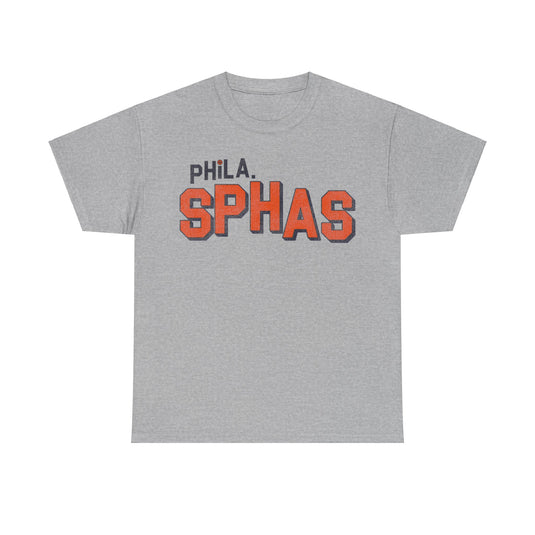 Philadelphia Sphas Basketball Team Nostalgic Retro T-shirt