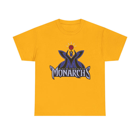 Sacramento Monarchs California 1997-2009 Womens Basketball T-shirt