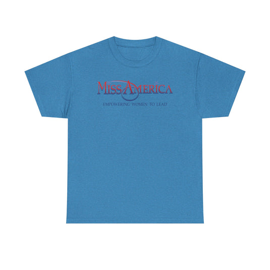 Miss America Empowering Women To Lead T-Shirt Pageant Logo Tee